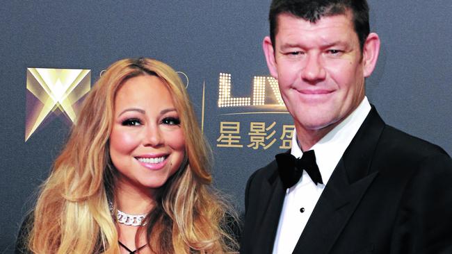 Mariah Wears 12m Engagement Ring From James Packer The