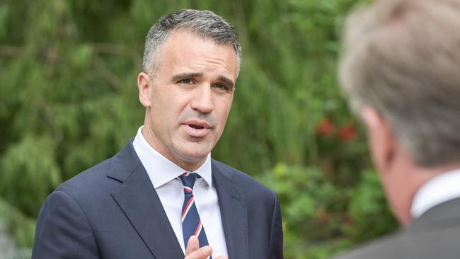 Premier Peter Malinauskas warned South Australians to brace for a power price shock. Picture: Brenton Edwards