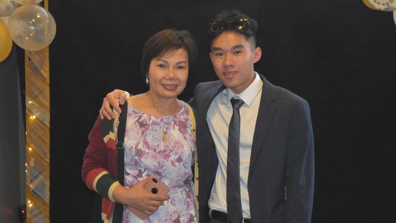 Nhung and Ryan Pham at the 2022 Kawana Waters State College formal. Picture: Sam Turner