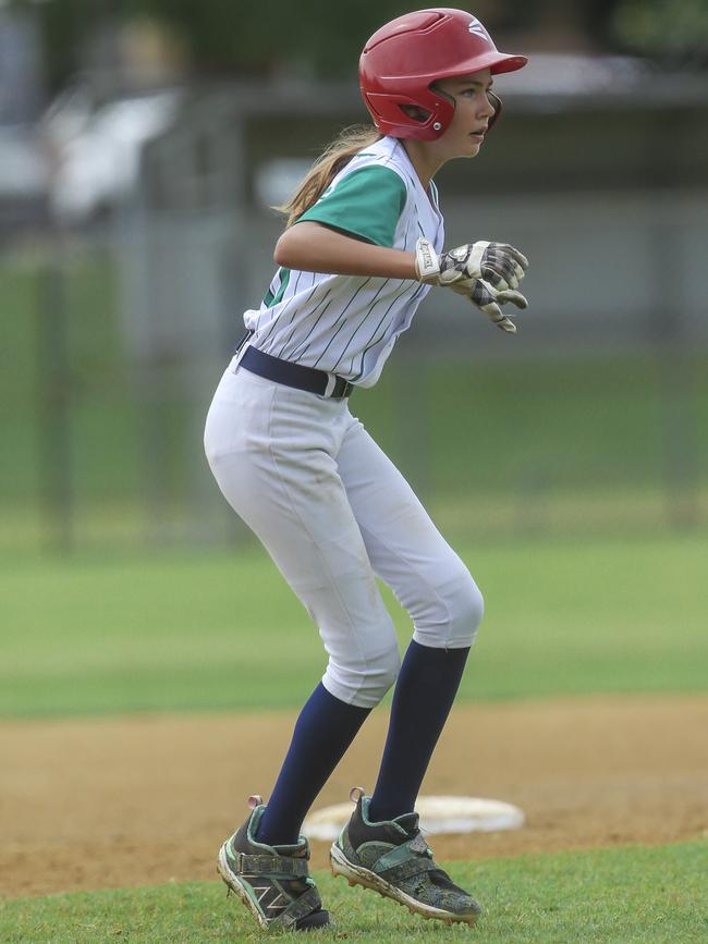 Met East V Met North in the 12-14 years QLD School Sport Baseball Championships. Picture:Glenn Campbell