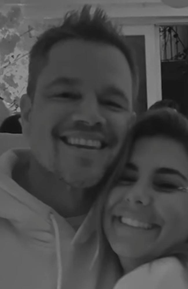 Matt Damon and Lauren Phillips. Picture: Instagram