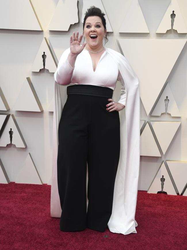 Oscar-nominee Melissa McCarthy is cape-able. Picture: Getty Images 