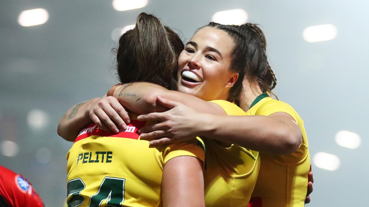 The Jillaroos are about to play a World Cup final with no job security for next year. Picture; George Wood/Getty Images