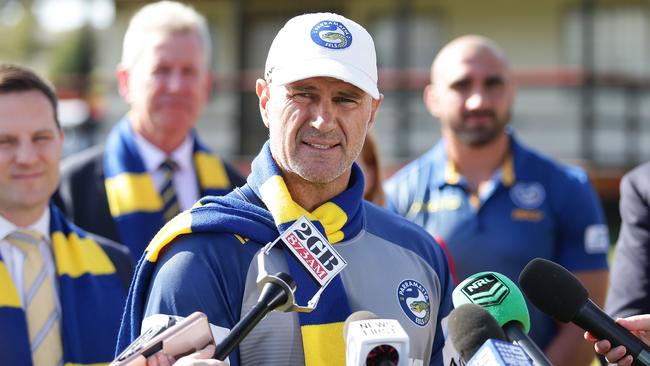 Parramatta look set to stick by Brad Arthur despite the wooden spoon. Image: Brett Costello