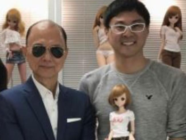 Jimmy Choo promote's son's dolls for men