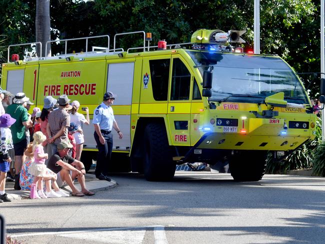Anzac Day 2025. Strand parade in Townsville. Picture: Evan Morgan