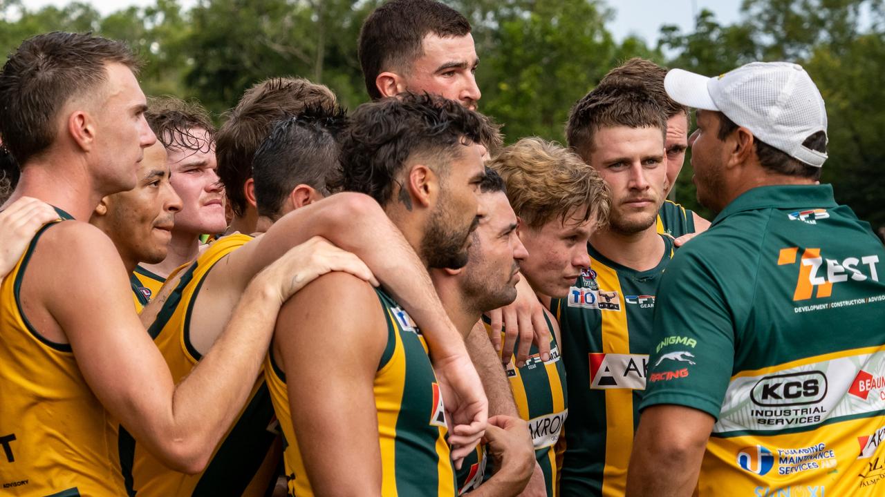 PINT were the suprise package in their debut NTFL Premier League season. Picture: David Bradley / AFLNT Media