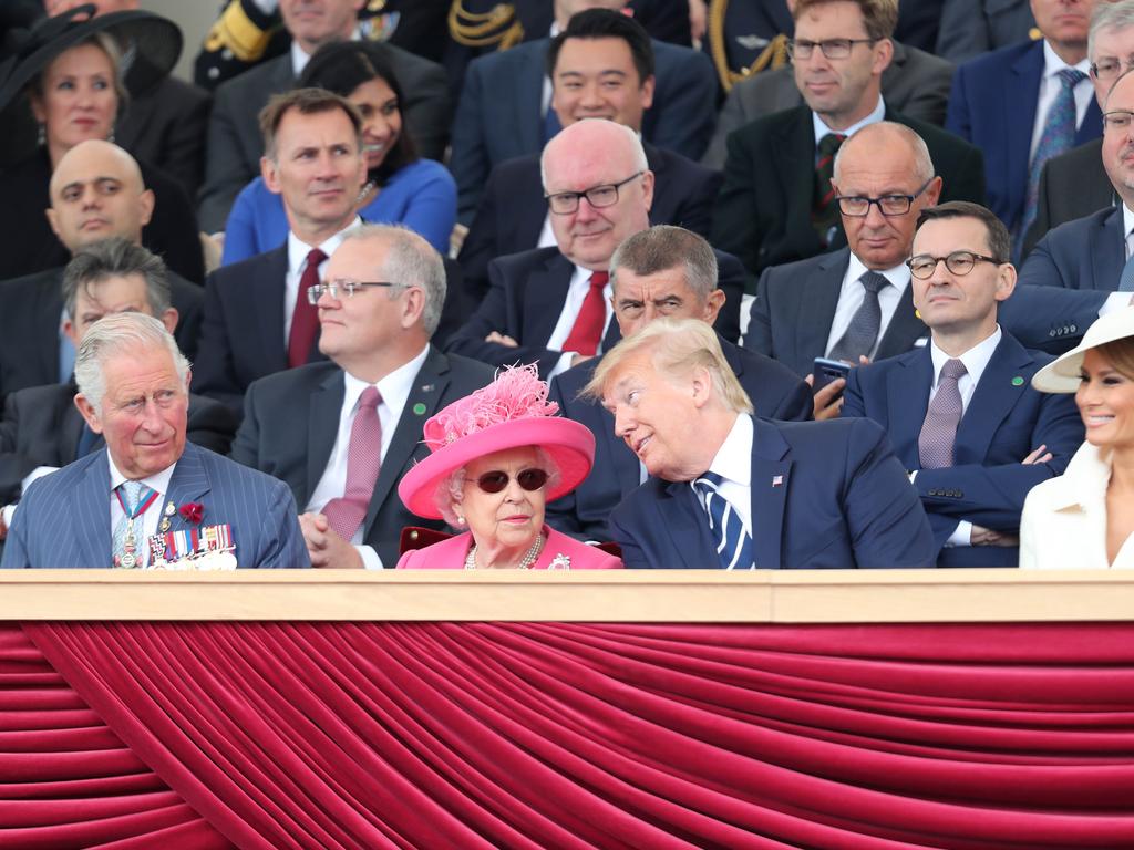 Australian Prime Minister Scott Morrison was also there in his first visit to the UK as leader. Picture: Chris Jackson-WPA Pool/Getty Images