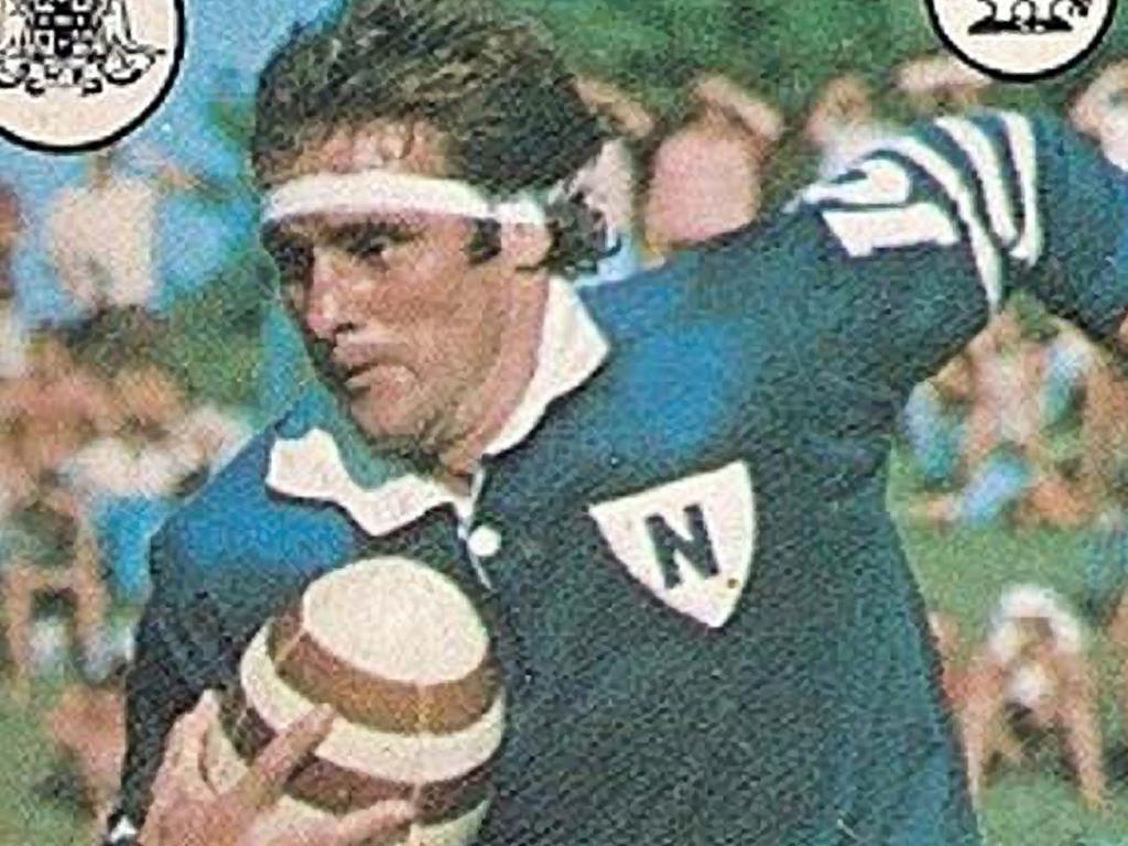 Chris Dawson in his playing days with the Newtown Jets. Picture: Supplied