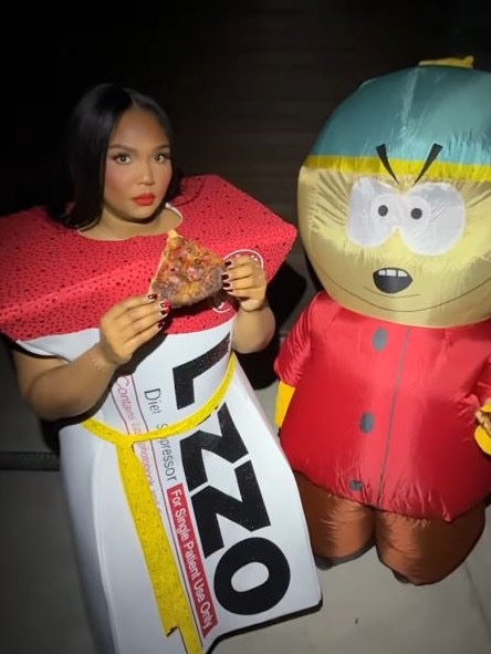 The costume was a direct response to South Park’s parody of the singer.