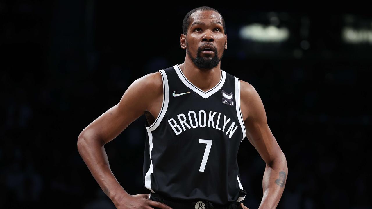Kevin Durant looks headed for a messy exit from the Brooklyn Nets.  Al Bello/Getty Images/AFP