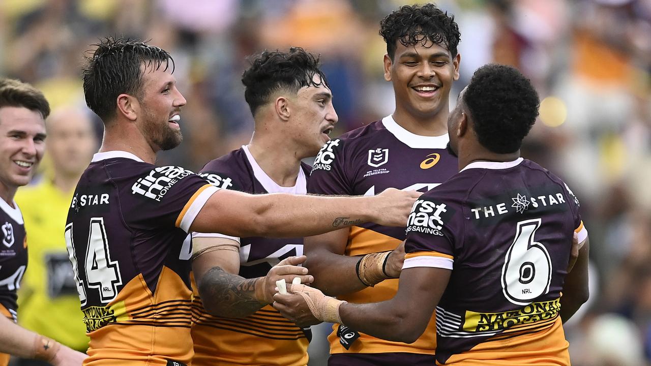 The Broncos are one of four teams heading to Las Vegas next year. Picture: Getty Images