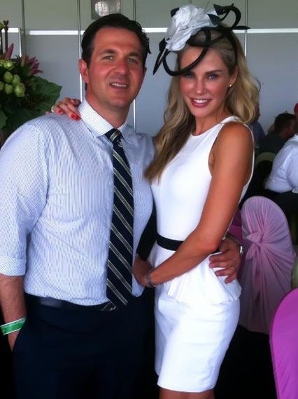 Adrian Bo (pictured with his wife Megan in 2012) was sacked from McGrath real estate agency as head of sales for making lewd comments to a young male member of staff.