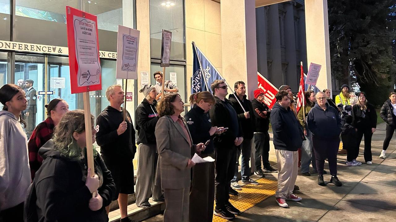 Council commits to aged care at secret vote