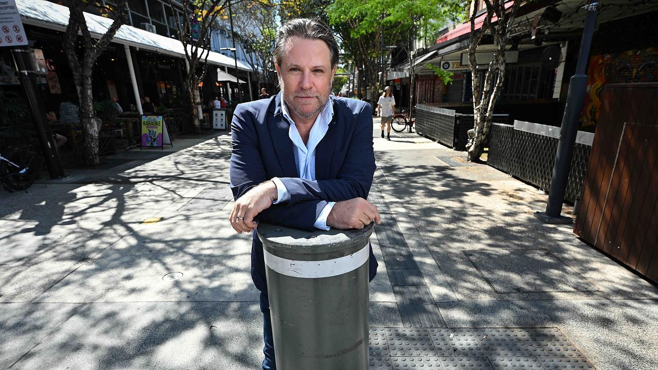 John Collins is the new Night-Life Commissioner. Picture: Lyndon Mechielsen/Courier Mail