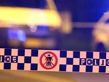 Generic crime scene images showing Police crime scene tape across road. Crime scene was at Woolloomooloo. Pics Bill Hearne