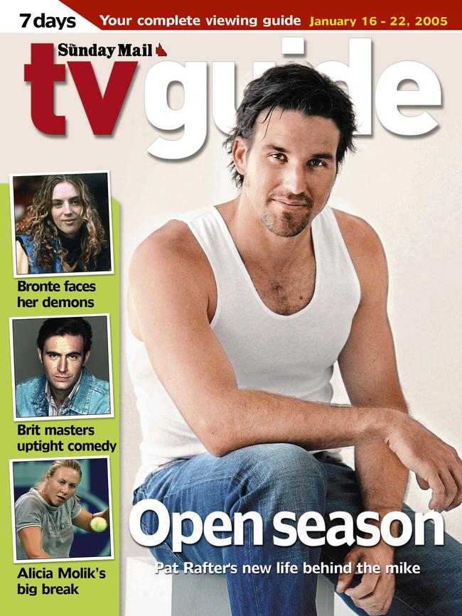 TV Guide cover with Rafter from 2005.