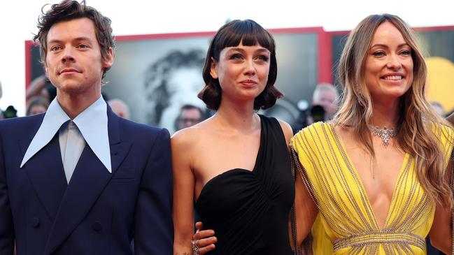 Styles and Wilde did their best not to be photographed together at the Venice Film Festival in September. Picture: Vittorio Zunino Celotto/Getty Images