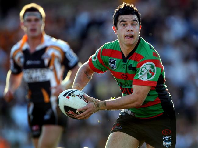 Taking on the Wests Tigers that same year.