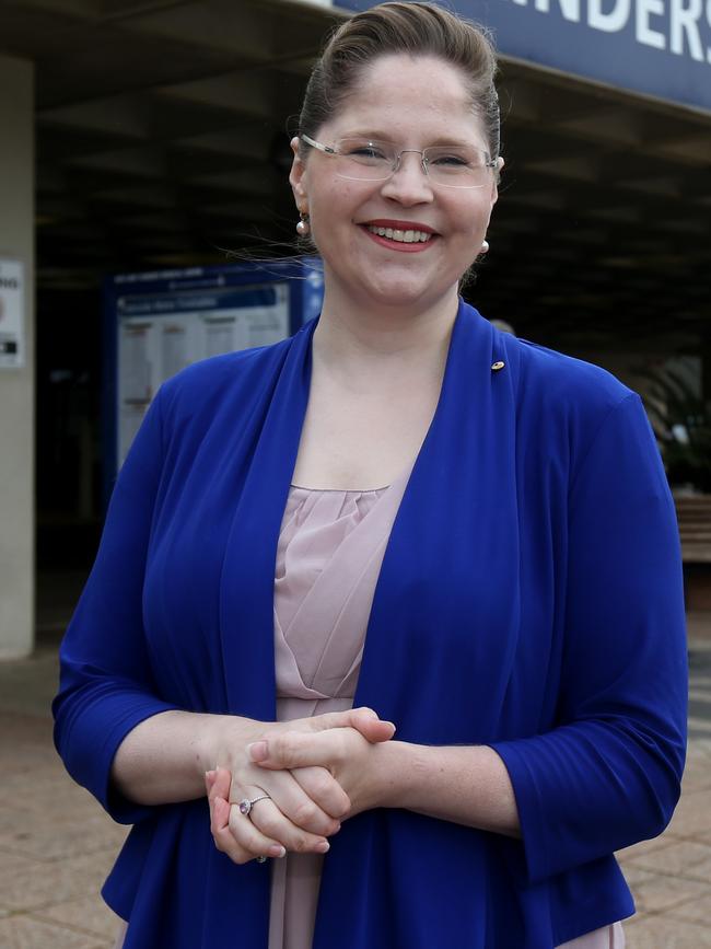 ANMF state secretary Elizabeth Dabars. Picture: AAP Image/Kelly Barnes