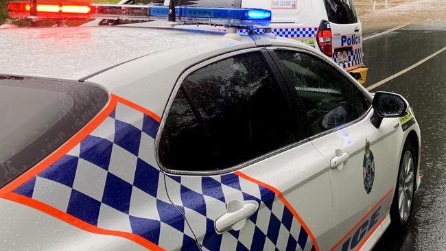 Car rolls after ‘slipping off highway’ in wet weather