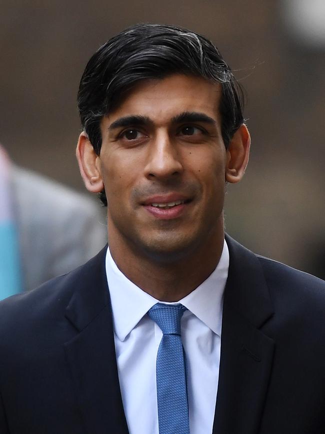 UK Chancellor Rishi Sunak. Picture: Getty Images