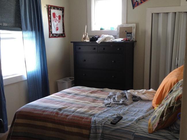 Ms Kirby-Payne says she’s happy with the state of her son’s room now he has motivation to clean it. Picture: Ann Kirby-Payne / Narrowback Slacker