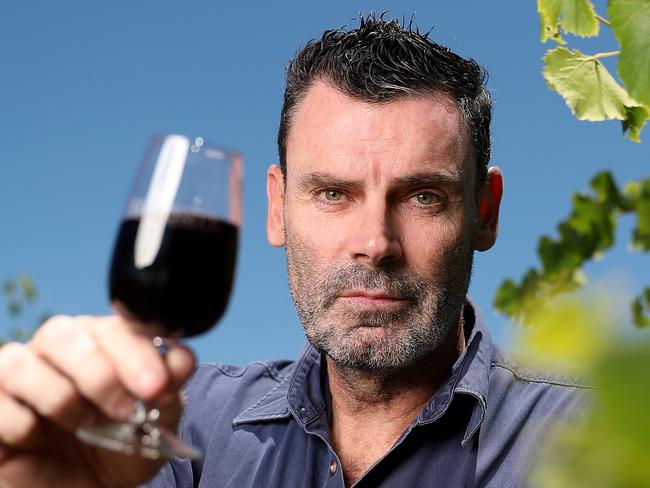 Adam Chapman, chief winemaker at Siromet. Pic Peter Wallis