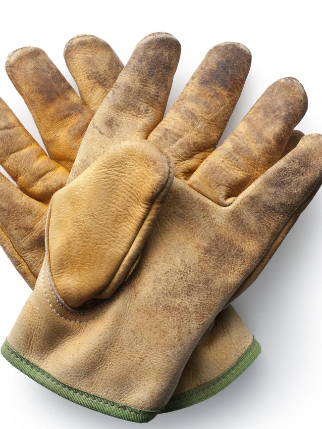 People should wear gloves when coming into contact with dirt or muddy water. Picture: iStock