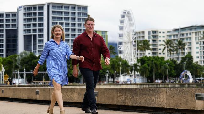 Independent candidates for Division 7 and 2 respectively, Anna Middleton and Matthew Tickner, are ahead in the vote count after Saturday's local government election. Picture: Brendan Radke