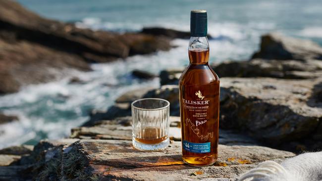 Talisker 44-Year-Old: Forests of the Deep Single Malt Scotch whisky.