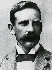 Cricketer Arthur Coningham, the first Australian to take a wicket with his first ball in Test cricket in his first and only match against England.