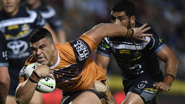 David Fifita had another strong game. Picture: Ian Hitchcock/Getty