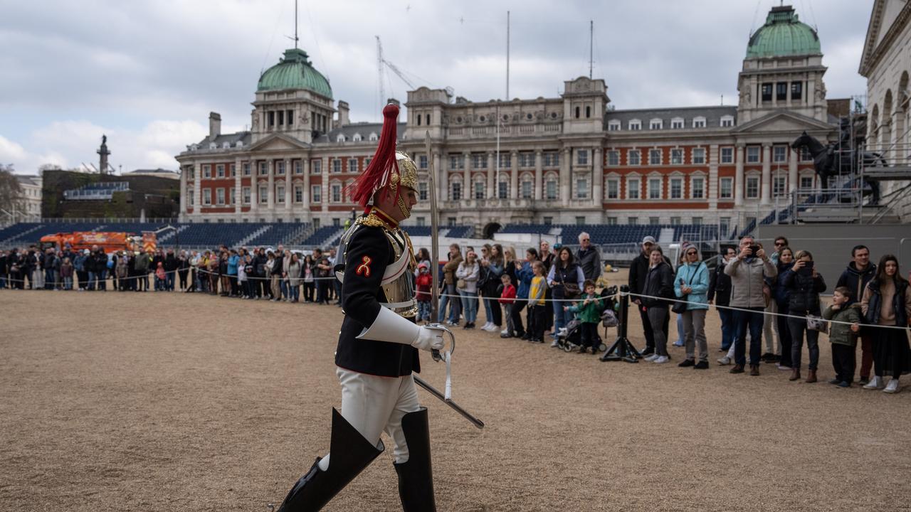 Tourists will flock to the UK in coming weeks ahead of Charles’ coronation on May 6. Picture: Carl Court/Getty Images