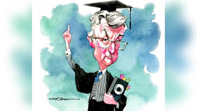 Macquaire chief Nicholas Moore. Illustration: Sturt Krygs