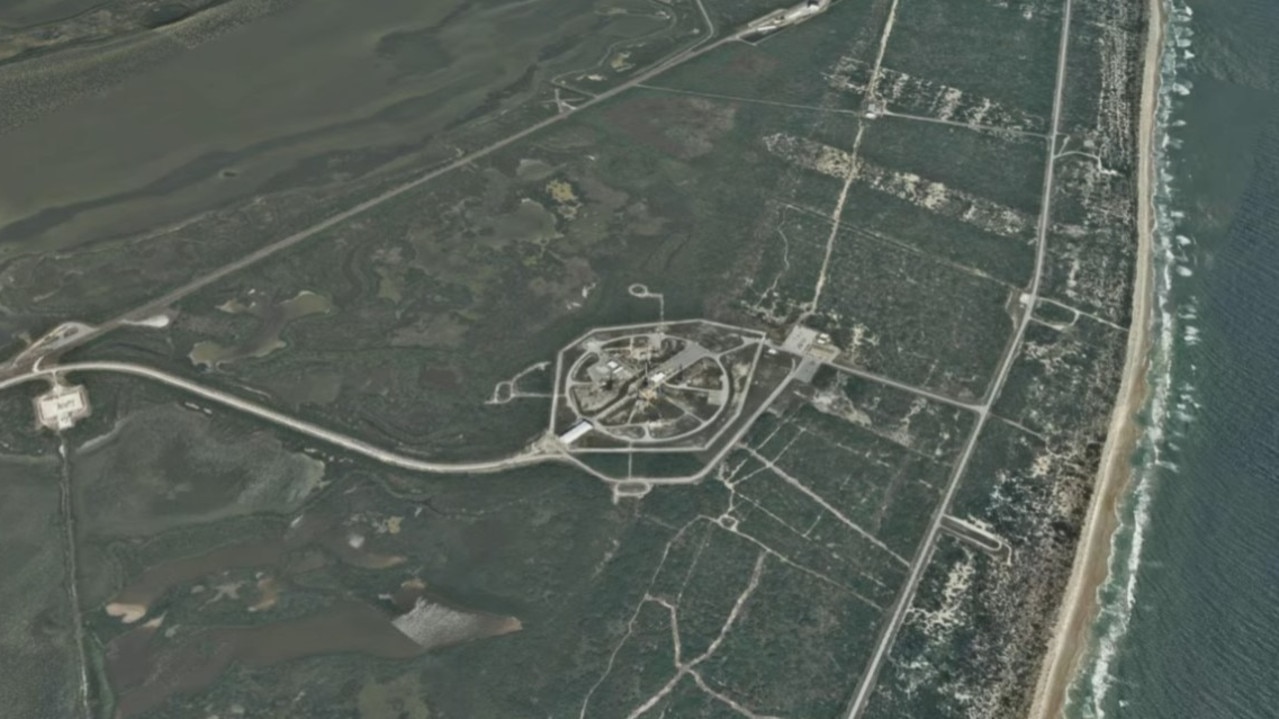 The launch site in Cape Canaveral Space Force Station, Florida.