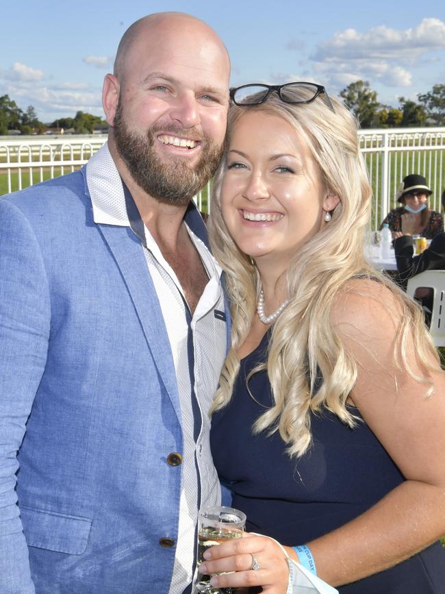 People out and about enjoying South Grafton Cup Day at the Clarence River Jockey Club.