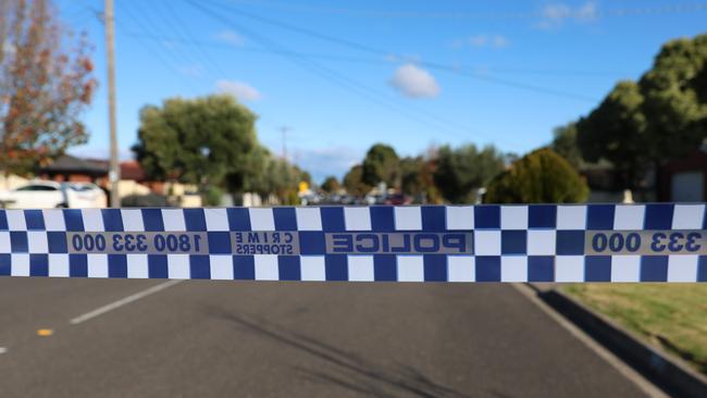 Police are investigating a shooting in Melbourne’s north on Sunday. Picture: Brendan Beckett