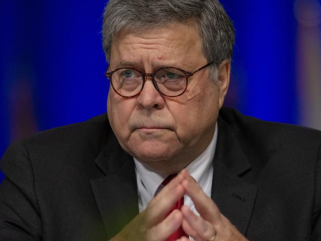 United States Attorney-General William Barr said that there were <br/>“serious irregularities” at the federal jail where Jeffrey Epstein took his own life. Picture: AP