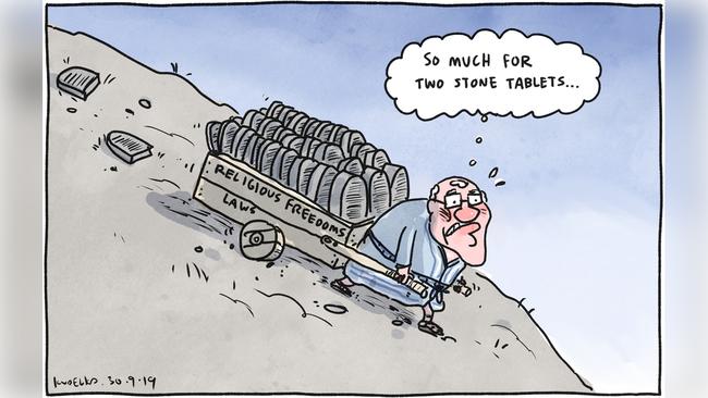 Jon Kudelka Letters Cartoon for 30-08-2019Version: Letters Cartoon  (1280x720 - Aspect ratio preserved, Canvas added)COPYRIGHT: The Australian's artists each have different copyright agreements in place regarding re-use of their work in other publications.Please seek advice from the artists themselves or the Managing Editor of The Australian regarding re-use.