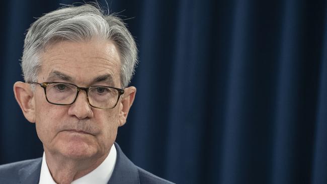 US Federal Reserve chairman Jerome Powell has unveiled a major policy shift. Picture: AFP