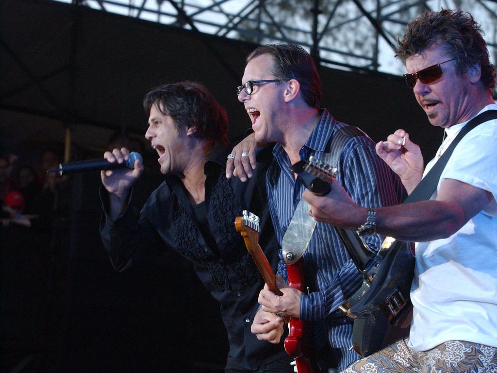 INXS at the 2003 Clipsal 500.