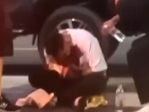 Solicitor Sylvan Singh was shot in the arm and leg.