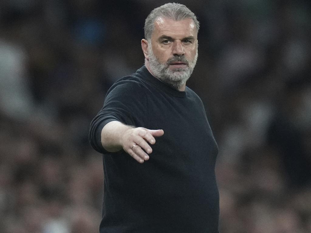 Ange Postecoglou’s trophy dream remains on track with Tottenham. Picture: AP