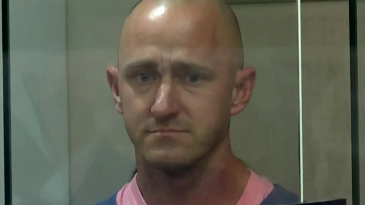 Emerson appeared in court in Portland, Oregon on Tuesday and pleaded not guilty to attempted murder charges. Picture: Pool / NY Post
