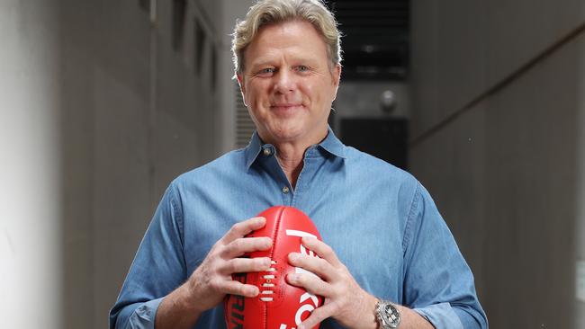 Dermott Brereton is one of the most insightful commentators in football. Picture: Alex Coppel.