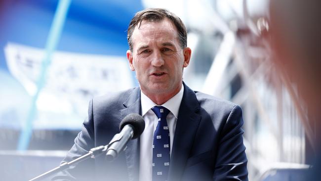 AFL CEO Andrew Dillon is confident Opening Round will be a success. (Photo by Michael Willson/AFL Photos via Getty Images)