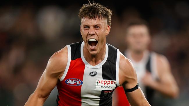 Jack Hayes was brilliant for St Kilda despite its loss to the Magpies.