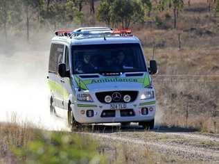 Paramedics are on scene at a reported stabbing in Curra. Picture: Contributed