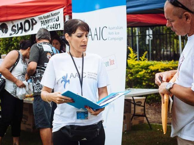 Andrea Simmons is now director of the Australian Anti Ice Campaign. Picture: Andrea Simmons